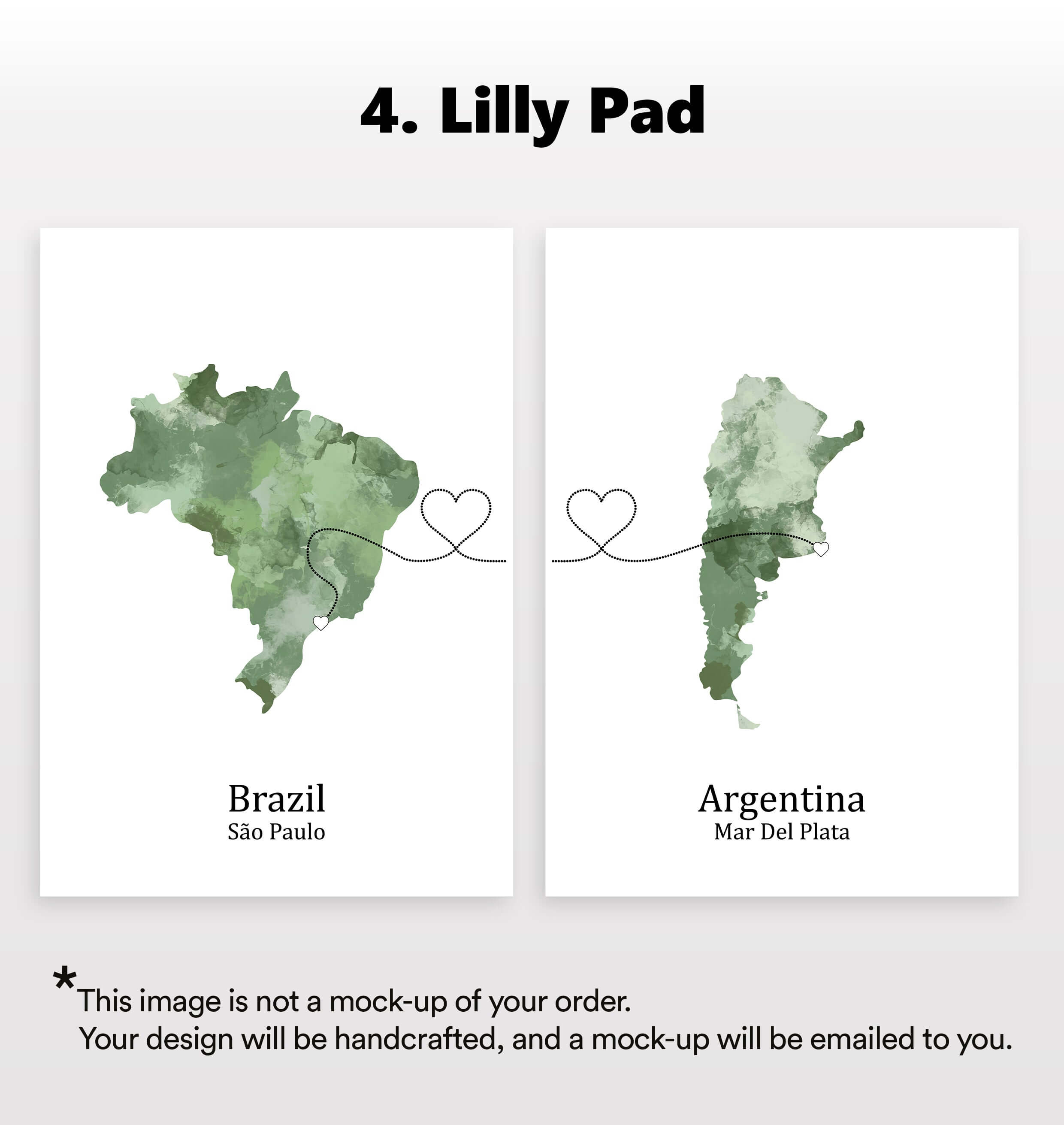 Personalised two location Prints 2.0 - Custom Line (Digital File Only)