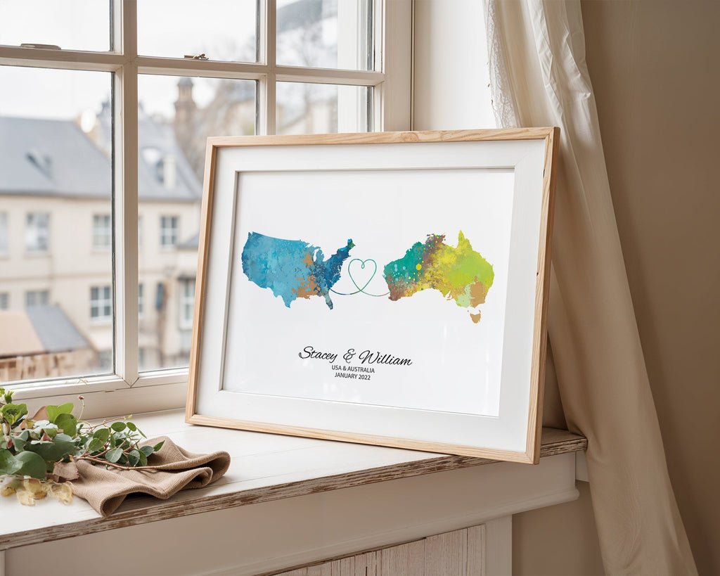 Personalised two location Print